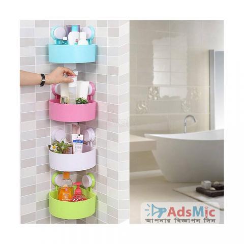 Triangle Bathroom Corner Shelf - 1pcs