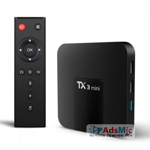 Tx3 Mini 4K Smart Tv Box (2GB RAM + 16GB ROM)