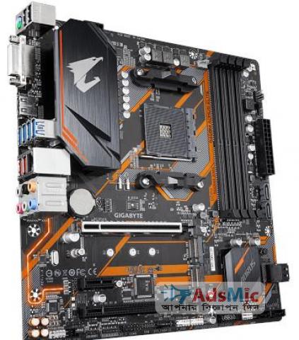 Gigabyte B450M AORUS Elite AMD Gaming Motherboard Gigabyte B450M AORUS Elite AMD Gaming Motherboard