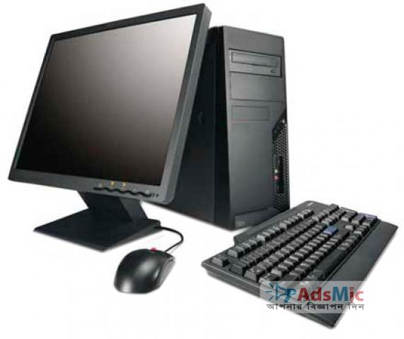 Desktop PC Core i3 6th Gen 4GB RAM 1TB HDD 19" Monitor