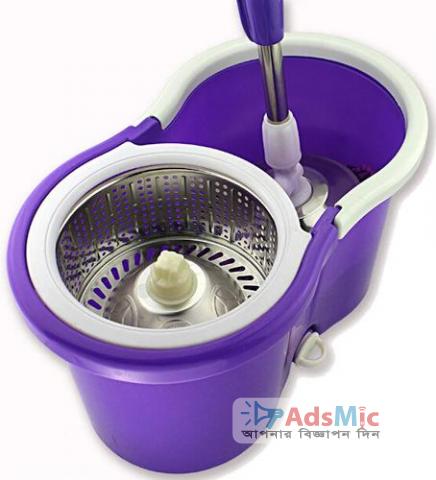 360° Rotatable Magic Spin Mop with Bucket