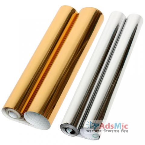 Mirrored Contact Paper PVC Vinyl Wallpaper Sticker Roll Mirrored Contact Paper PVC Vinyl Wallpaper S