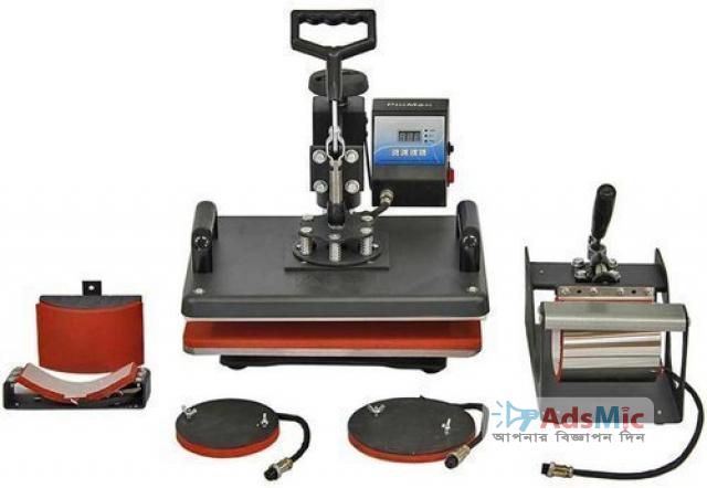 Combo 5-in-1 Heavy Heat Press Machine