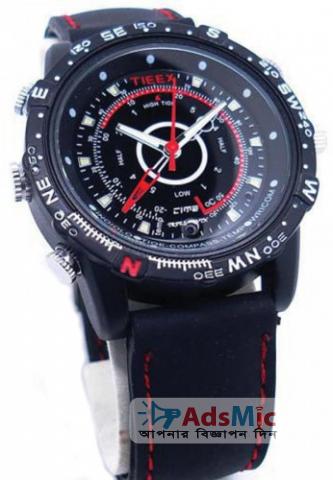 Hidden 8MP Spy Watch Camera