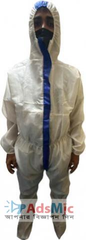 Washable 210 Taffeta PPE with Face Mask