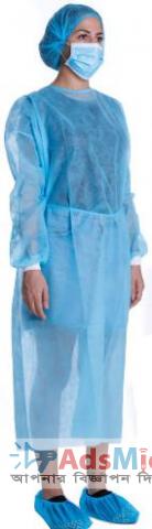 Comfortable Polypropylene Isolation Gown