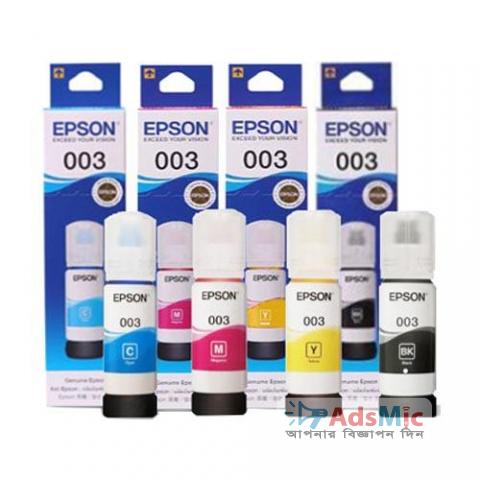 Epson 003 Four Color Original Refill Ink Bottle