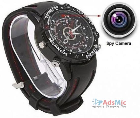 Hidden 8MP Spy Watch Camera