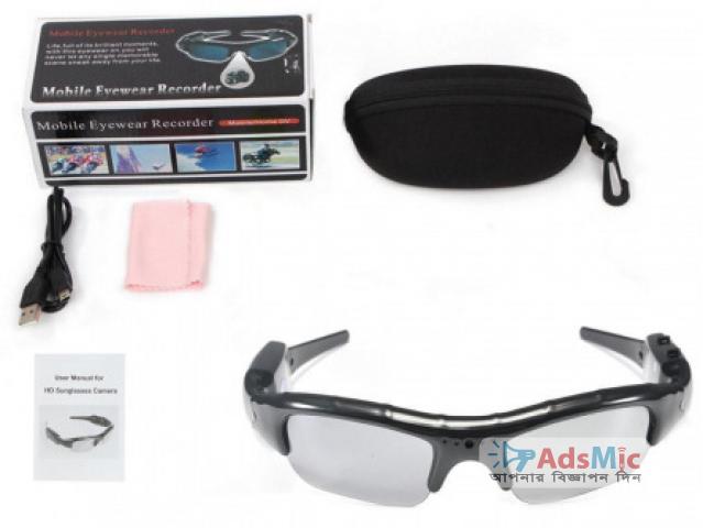 Spy Sunglass 720p High Definition Hidden Camera