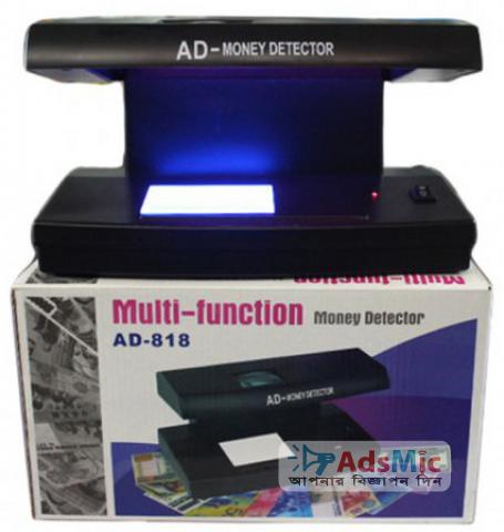 AD- 818 UV Lamp Multifunction Fake Money Note Detector