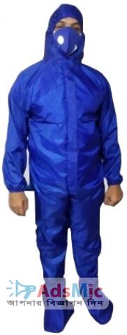 Washable Taffeta Fabric Medical Coverall PPE