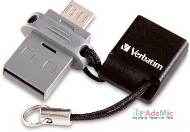 Verbatim 32GB Micro-B / USB-A Dual Flash Drive