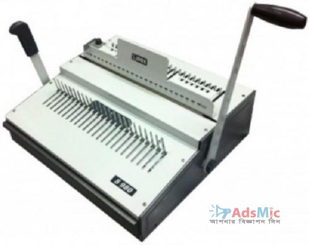 Flexible Margin Depth S980 Spiral Binding Machine