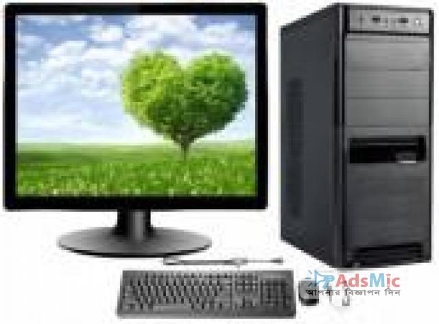 Desktop Core i5 4th Gen 8GB RAM 17" LED PC