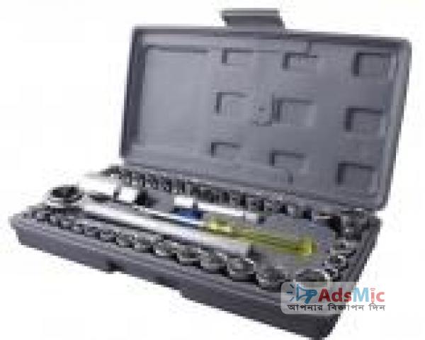 Socket and Wrench Set 40 Pieces